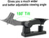 LEFXMOPHY Wall Mount Compatible for Blink Mini Pan-Tilt Mount for Ceiling Mounting Kit 180 Degree Adjustable (Black)...