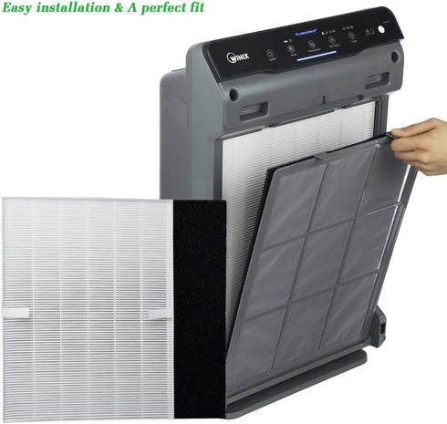 I clean Replacement True HEPA Filter A for Winix C535 5300-2 5300WAC5300 WAC6300 5200-2 P300 6300 6300-2,Compatible with Winix 115115...