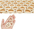 50 Pieces Natural Wooden Rings for DIY Craft Unfinished Handmade Wood Rings Circles Without Paint for Wood Ring Pendant Connectors Jewelry Making ...
