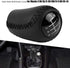 Qiilu Leather Gear Stick Shift Knob Shifter Head Cover for Mazda 3 BK BL/5 CR CW/6 II GH 05-14...