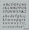 Stencil1 Letter Stencils 1/2" - Old English Calligraphy Letters & Numbers - Mylar Uppercase and Lowercase Alphabet for Hand Painting, Drawing & Cu...