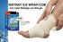 for Pain Relief, HEAL at Home and Help First Responders with Instant Ice Wrap: 2 Packs, Reusable, No Refrigeration Needed:...