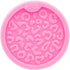 2PCS Silicone Resin Coaster Mold DIY Coaster Mold Crafts Casting Mold Coaster Clay Mold for DIY Handmade Coaster Round Coaster Silicone Mold Diame...