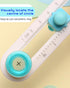 Circle Cutter Tool for Paper Crafts - Rotary Cutter Round Cutting Knife for Scrapbooking, Card Making, Art And Diy Crafts, Fits Circles with A Rad...