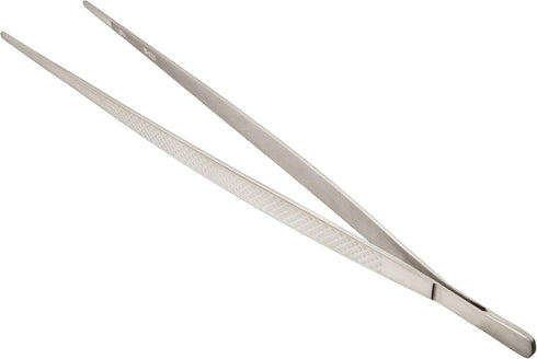 Mercer Culinary 18-8 Stainless Steel Precision Plus Chef Plating Tong, Straight, 11-3/4 Inch...