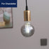 FLSNT Globe LED Edison Bulbs, 5000K Daylight G25 LED Light Bulbs, 4W(40W Equivalent), E26 Base, 300LM, CRI82+, Smoky Grey Glass, 6 Pack...