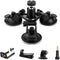 Camera Mount for Car - Camera Suction Mount - Car Mount Triple Suction Cup Mount with 1/4 Threaded Head 360 Degree Tripod Ball Head...