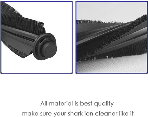 Main Brush Replacement Part Fit for Shark ION Robot S87 R85 RV850 RV850BRN RV850WV RV851WV RV700_N RV720_N RV750_N Vacuum Cleaner Replacement Acce...
