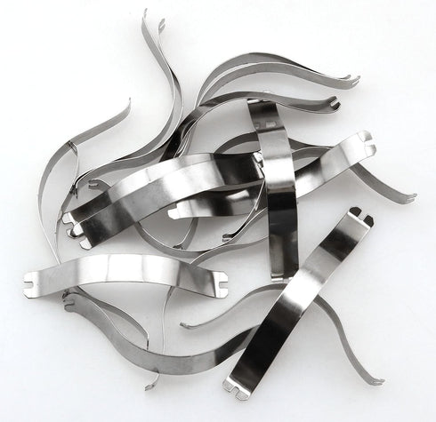 30pcs Stainless Steel Spring Clips 85x9mm Photo Frame Hardware Accessories Picture Frame Spring Retaining Clips...