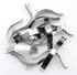 30pcs Stainless Steel Spring Clips 85x9mm Photo Frame Hardware Accessories Picture Frame Spring Retaining Clips...