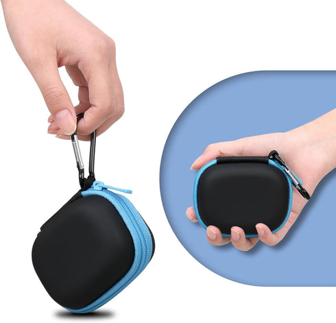 BOVKE Carrying Case for Noxgear 39g Wearable Waterproof Bluetooth Speaker, Magnetic Clip-On Wireless Portable Mini Bluetooth Speakers Holder, Mesh...