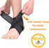 BodyMoves Kid's Ankle brace support PLUS Hot and Cold Ice Pack (Active Blue, MED for Big KIds (US 3.5-7))...