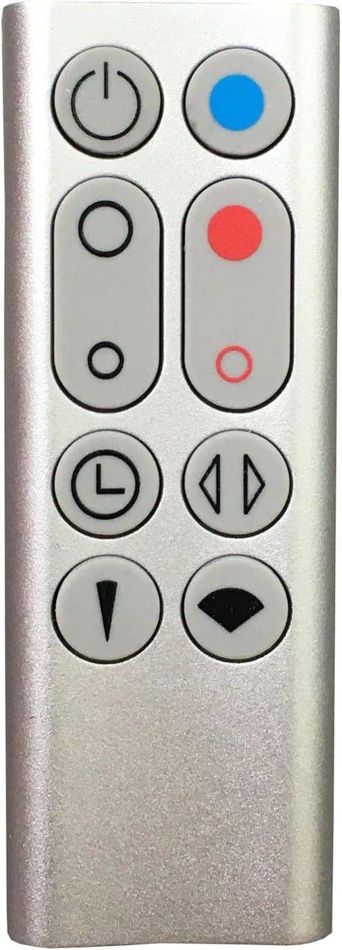 Replacement Remote Control Compatible for Dyson Pure Hot+Cool Fan Purifying Heater HP00 HP01, Part NO.967197-13 (Sliver)...