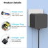 21W Power Charger for Echo (1st & 2nd Generation) Echo Show (1st Gen) Fire TV (2nd Gen) Echo Plus (1st Gen) Echo Link, Echo Look AC Adapter Power ...
