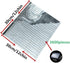 Real Glass Silver Mirrors Mosaic Tiles Sticker for Craft Square Glass Tiles Self Adhesive,3600pcs 5mm by 5mm...