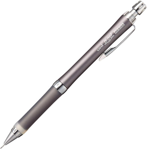 Uni Alpha-Gel Slim 0.5mm Mechanical Pencil with Firm Grip, Gun Metallic (M5809GG1P.43)...
