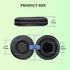 Replacement Ear Pads for Plantronics Headset 50mm Ear Cushions Compatible with Plantronics Blackwire C320 3210 3220 3320 HW251N HW261N HW510 HW520...
