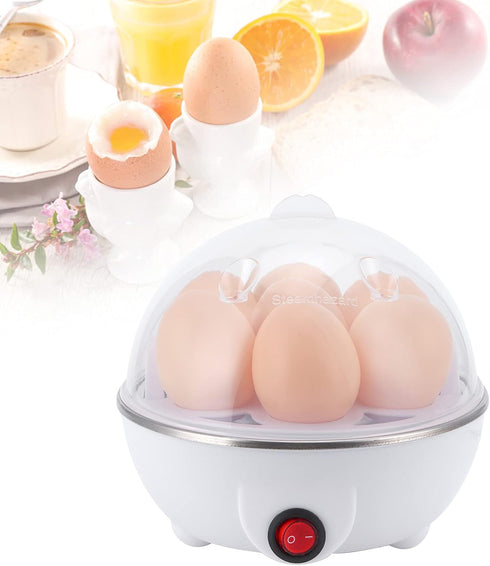Rapid Egg Cooker, Egg Rapid Boiler Maker, Boiled Egg Cooker, Egg Steamer, Electric Eggs Boiler Multifunctional Mini Eggs Cooker Steamer Poacher fo...