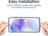 amFilm 3 Pack Screen Protector for Samsung Galaxy A35/A55 5G 2024,9H Hardness Tempered Glass,Anti Scratch,Bubble Free,Easy Installation...