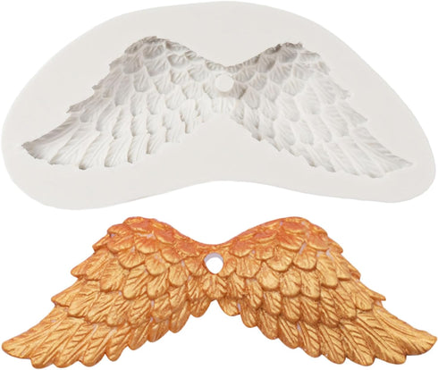 Angel Wings Silicone Molds Wings Fondant Candy Molds For Chocolate Cake Decoration Cupcake Topper Sugar Craft Gum Paste Polymer Clay...