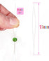 LPBeads 12 Rolls 0.8mm Elastic Stretchy String Cord for Bracelet Jewelry Making with Beading Needles and Ruler...