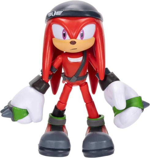 Sonic Prime 5-inch Knuckles - New Yoke City Action Figure 13 points of Articulations. Ages 3+ (Officially licensed by Sega and Netflix)...