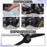Bicycle Wrench Bottom Bracket Spanner Carbon Steel Install Removal Spanner Wrench Black Bicycle Axle Wrench Tool for Shimano Hollowtech 2?22CM Len...