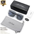 The Fresh Flat Lens Retro Oversized Square Sunglasses for Women...