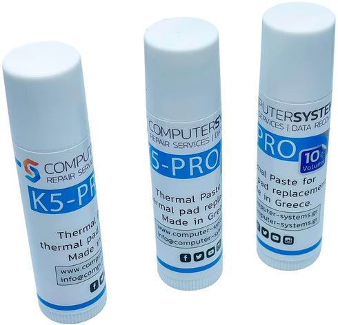 K5 PRO 3X10g 30g Viscous Thermal Paste for Thermal Pad Replacement Liquid Thermal Pad Putty Compatible with Apple iMac, Asus ROG, Acer Nitro, MSI ...