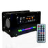 EIELE Soldering Practice kit Multi-Function Speaker AUX TF Playback Voice-Activated Level Indicator Dual Channel Speaker Education Black case Spea...