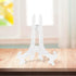 24 Pcs 4 Inch Clear Plastic Easels Plate, Picture Frame Stand Holder Acrylic Display Easels, Baseball Card Display Stand...