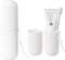 Toothbrush Travel Case, Portable Toothbrush Cup Case Box Container Plastic Travel Toothbrush Case Toothbrush Holders for Traveling(White)...