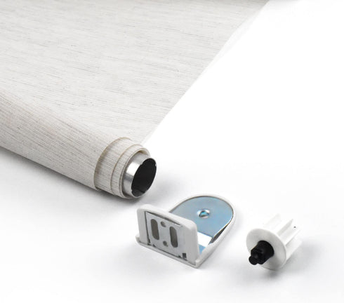 1-1/8" Roller Blind Repair/Hardware Kit, Replacement Brackets Parts, Window Blind Parts Accessories Working with 28mm Round Roller Shade Tubes, 1 ...