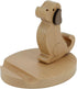 Wooden Cell Phone Holder, Wooden Smartphone Desk Holder with Anti-Slip Base for All Mobile Phones (Dog)......
