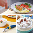 Anti-Hot Plate Gripper, Hot Dish Clip, Bowl Clip, Pan Dish, Plate Clipper Stainless Steel,Anti-scalding Clip for Lifting Hot Plate or Bowls with F...
