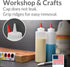 Pinnacle Mercantile Plastic Squeeze Condiment Bottles with Red Tip Cap 16-ounce Set of 2 Wide Mouth...