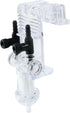 4-Way Aquarium Air Check Flow Control Switch Gang Valve, Aquarium Accessories for Splitter, Tank, Pump(Clear, Black)...