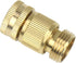 2 Sets (4 PCS) Brass Quick Hose End Connector Garden Hose Nozzle Connect Kit...