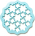 Lekue Snowflake Cookie Cutter, Blue...