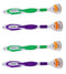 Tongue Cleaner Tongue Scraper Cleaner Helps Fight Bad Breath (4 Count (Pack of 2))...