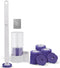 DuringCo Disposable Toilet Brush, Toilet Bowl Cleaner Disposable Toilet Cleaning System- Toilet Bowl Cleaner Brush Set with Storage Caddy and 18 T...