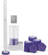 DuringCo Disposable Toilet Brush, Toilet Bowl Cleaner Disposable Toilet Cleaning System- Toilet Bowl Cleaner Brush Set with Storage Caddy and 18 T...