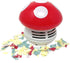 allydrew Cute Portable Mini Vacuum Cleaner for Home and Office, Mushroom...