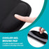 Cute Funny Ergonomic Mouse Pad with Wrist Support, Dumpster on Fire Gel Mouse Pads Wrist Rest, Comfortable Pain Relief Mousepad with Non-Slip PU B...