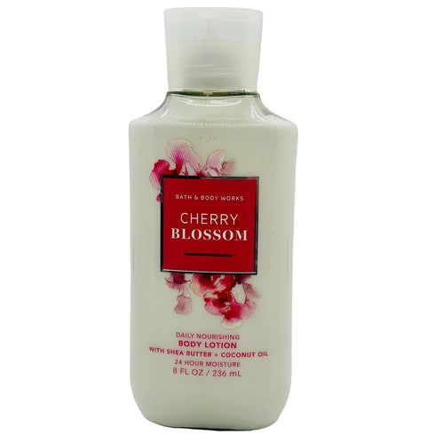 Bath & Body Works Signature Collection Cherry Blossom Body Lotion 8 Fl. Oz. New Packaging...