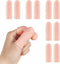 tifanso 12 PCS Finger Cots - Finger Protectors Gel Finger Gloves Covers Fingertip Sleeves Guards for Cracked Skin, Trigger Finger and More, Large ...