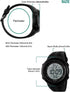 LYMFHCH Men's Digital Watch, Sports Waterproof Military Watches for Men LED Casual Stopwatch Alarm Tactical Army Watch...