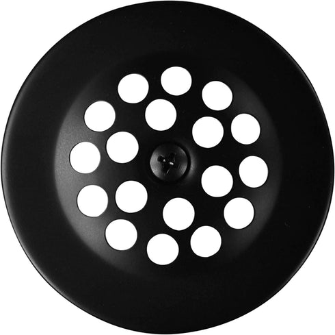Westbrass Gerber Style Bee-HiveTub Strainer Grid with Screw, Matte Black, D327-62...