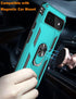 IKAZZ Suitable for Google Pixel 6 Case,Military Grade Shockproof Heavy Duty Protective Phone Case Pass 16ft Drop Test with Magnetic Kickstand Car ...