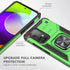 HNHYGETE Samsung A52 Case, Galaxy A52 5G Case, with HD Screen Protector, Shockproof Tough Rugged Hard Rubber Bumper with 360 Rotation Ring Kicksta...